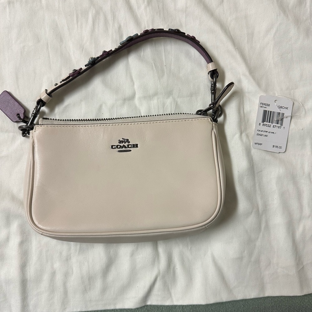Authentic Coach Nolita 19 in chalk smooth leather! - Picture 13 of 14